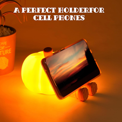 Pumpkin Night Light | Rechargeable Silicone LED Lamp